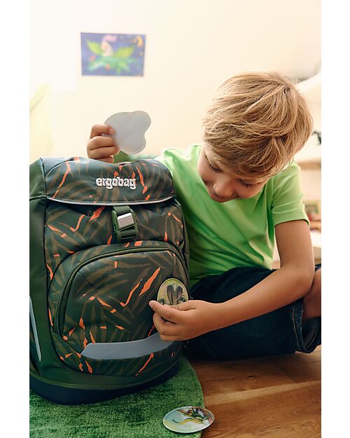 ergobag Zaino Ergonomico Flex - ExBeardition - Adatto per le Elementari Zaini Scuola