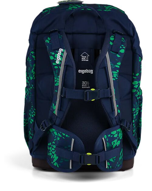 ergobag Zaino Ergonomico Flex - FireBear Dragon - Adatto per le Elementari Zaini Scuola