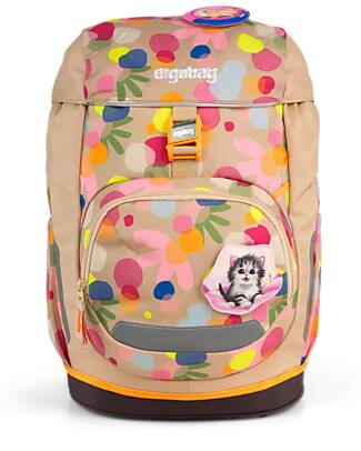 ergobag Zaino Ergonomico Flex - FlowBear World - Adatto per le Elementari Zaini Scuola