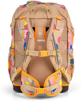 ergobag Zaino Ergonomico Flex - FlowBear World - Adatto per le Elementari Zaini Scuola