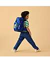 ergobag Zaino Ergonomico Flex - Front Runbear - Adatto per le Elementari Zaini Scuola