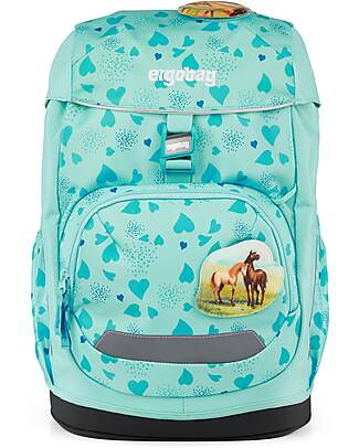 ergobag Zaino Ergonomico Flex - HorsedreamBear - Adatto per le Elementari Zaini Scuola