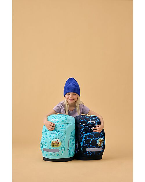 ergobag Zaino Ergonomico Flex - HorsedreamBear - Adatto per le Elementari Zaini Scuola