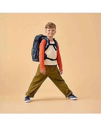 ergobag Zaino Ergonomico Flex - Super ReflectBear - Adatto per le Elementari Zaini Scuola