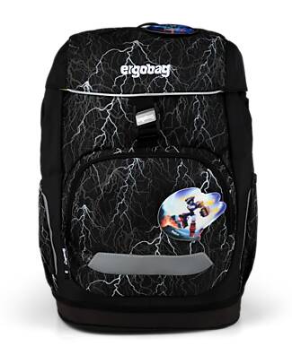 ergobag Zaino Ergonomico Flex - Super ReflectBear - Adatto per le Elementari Zaini Scuola