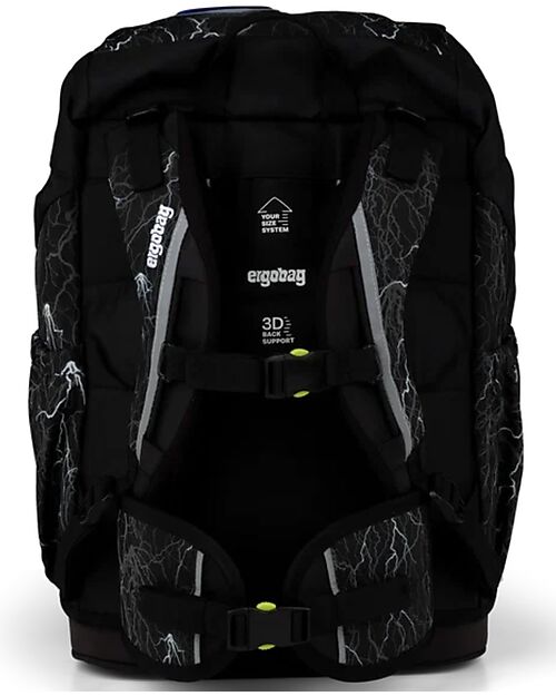 ergobag Zaino Ergonomico Flex - Super ReflectBear - Adatto per le Elementari Zaini Scuola