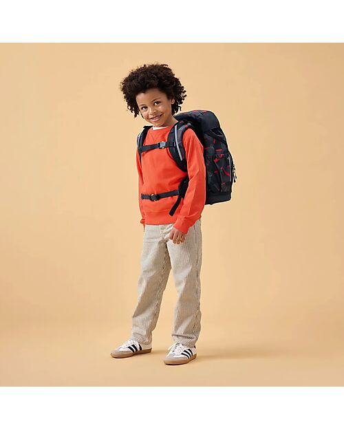 ergobag Zaino Ergonomico Flex - TaekBeardo - Adatto per le Elementari Zaini Scuola