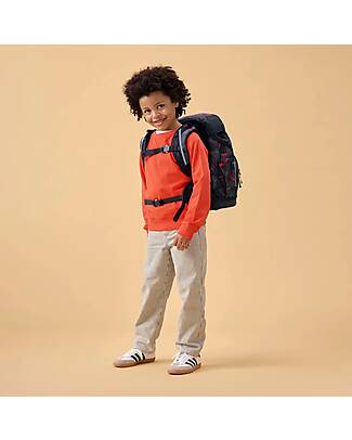 ergobag Zaino Ergonomico Flex - TaekBeardo - Adatto per le Elementari Zaini Scuola