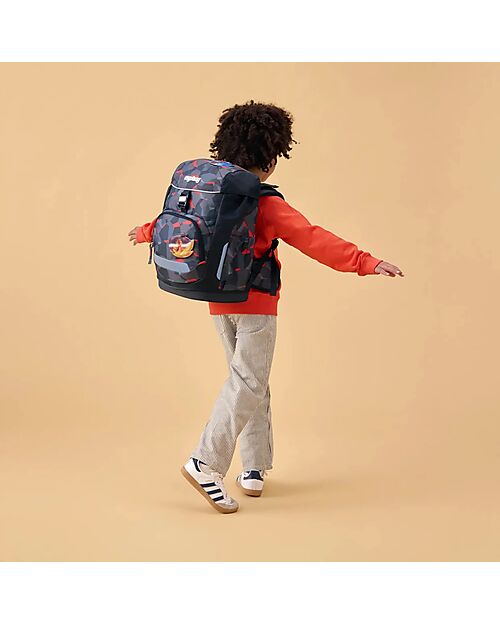 ergobag Zaino Ergonomico Flex - TaekBeardo - Adatto per le Elementari Zaini Scuola