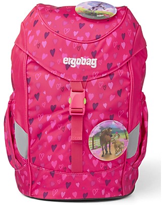 ergobag Zaino Ergonomico Mini per l'Asilo - HorseshoeBear Zaini