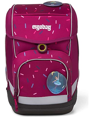 ergobag Zaino Ergonomico Per la Scuola Cubo Light - Pearl DiveBear Zaini