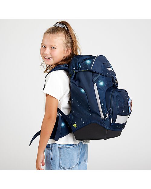 ergobag Zaino Ergonomico Prime - AtmosBear - Adatto per le Elementari Zaini Scuola