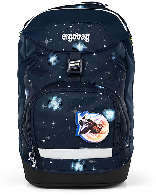 ergobag Zaino Ergonomico Prime - AtmosBear - Adatto per le Elementari Zaini Scuola