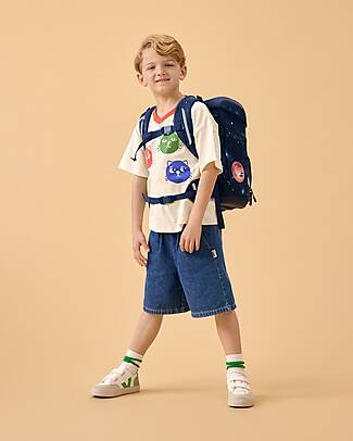 ergobag Zaino Ergonomico Prime - AtmosBear - Adatto per le Elementari Zaini Scuola