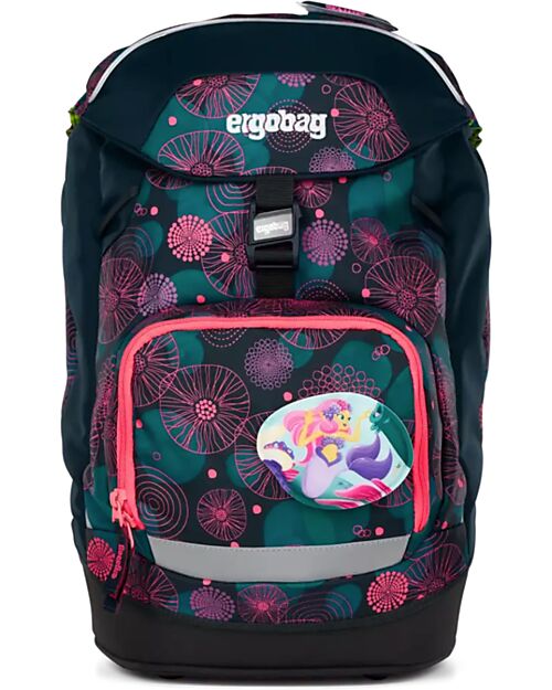 ergobag Zaino Ergonomico Prime - CoralBear - Adatto per le Elementari Zaini Scuola