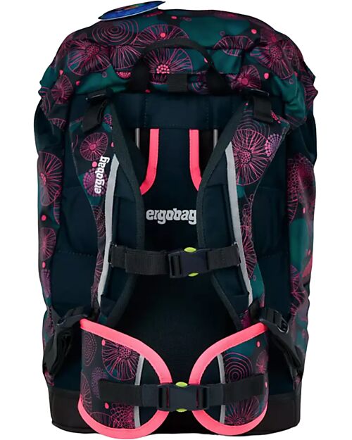 ergobag Zaino Ergonomico Prime - CoralBear - Adatto per le Elementari Zaini Scuola