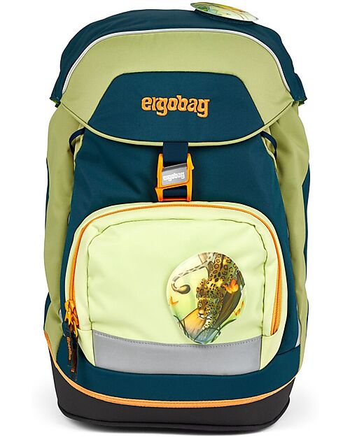 ergobag Zaino Ergonomico Prime - ExploreBear - Adatto per le Elementari Zaini Scuola
