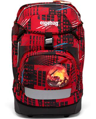 ergobag Zaino Ergonomico Prime - FireBear - Adatto per le Elementari Zaini Scuola