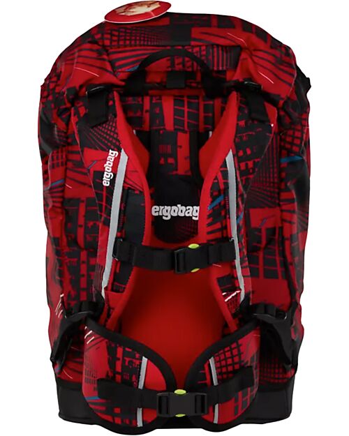 ergobag Zaino Ergonomico Prime - FireBear - Adatto per le Elementari Zaini Scuola