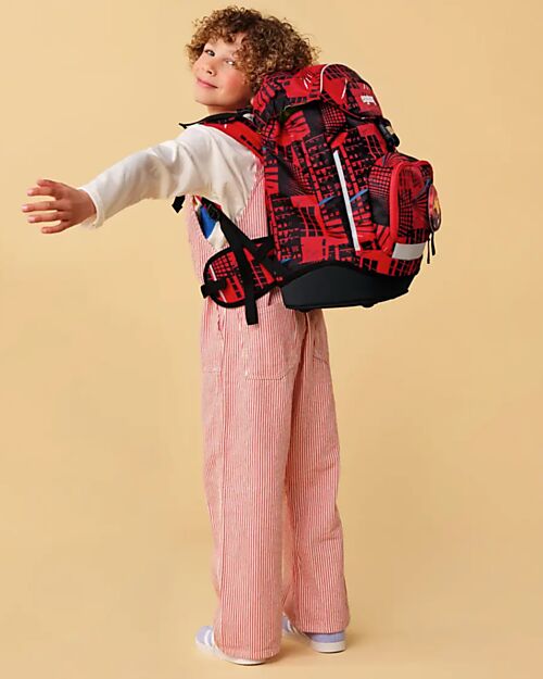 ergobag Zaino Ergonomico Prime - FireBear - Adatto per le Elementari Zaini Scuola