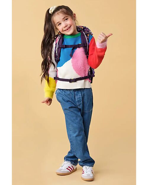 ergobag Zaino Ergonomico Prime - JungleBear - Adatto per le Elementari Zaini Scuola