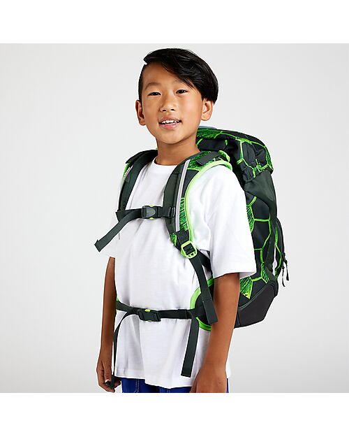 ergobag Zaino Ergonomico Prime - KickBear - Adatto per le Elementari Zaini Scuola