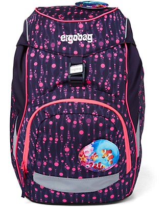 ergobag Zaino Ergonomico Prime Per la Scuola - Bearmuda Square Zaini