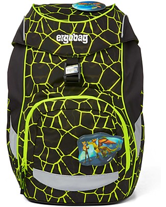 ergobag Zaino Ergonomico Prime Per la Scuola - Dragon RideBear Zaini