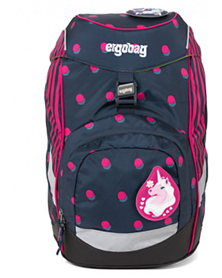 ergobag Zaino Ergonomico Prime Per la Scuola - Schubibear - Pois Zaini