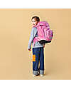 ergobag Zaino Ergonomico Prime - Rosa - Magic CloudBear - Adatto per le Elementari Zaini Scuola