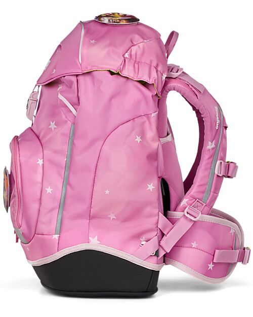 ergobag Zaino Ergonomico Prime - Rosa - Magic CloudBear - Adatto per le Elementari Zaini Scuola