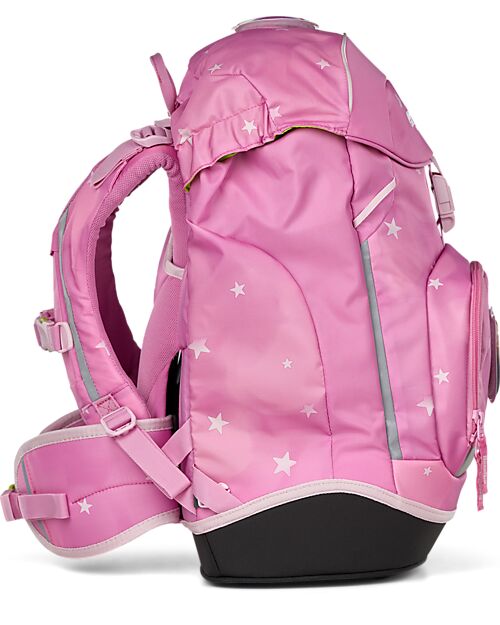 ergobag Zaino Ergonomico Prime - Rosa - Stelle - Adatto per le Elementari Zaini Scuola