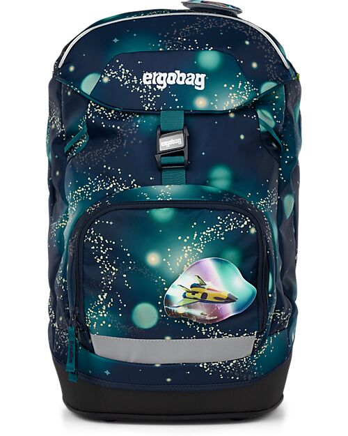 ergobag Zaino Ergonomico Prime - Space TravelBear - Adatto per le Elementari Zaini Scuola