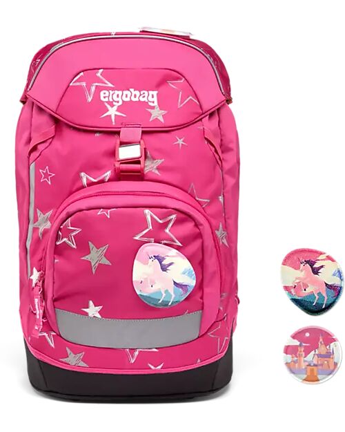 ergobag Zaino Ergonomico Prime - StarlightBear - Adatto per le Elementari Zaini Scuola