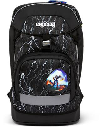 ergobag Zaino Ergonomico Prime - Super ReflectBear - Adatto per le Elementari Zaini Scuola