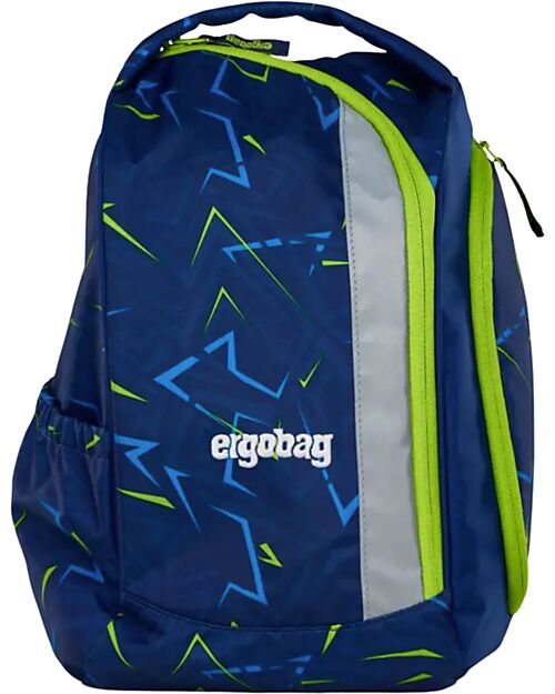 ergobag Zaino Sport - Front RunBear - Realizzato con Bottiglie Riciclate Sacche e Borse Sportive