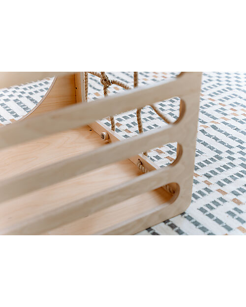 Ette Tete Cubo Cubitri in Legno - Naturale - Perfetto migliorare le capacità motorie Giochi Montessoriani