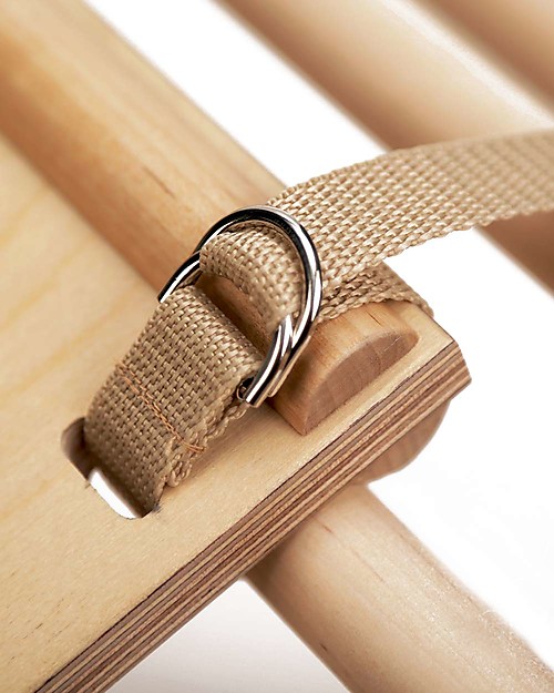 Ette Tete Nuovo Triangolo Pikler Mopitri Modificabile in Legno Mopitri con Rampa, Natural - Il gioco sicuro per piccoli scalatori! Giochi Montessoriani