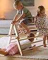 Ette Tete Nuovo Triangolo Pikler Mopitri Modificabile in Legno Mopitri con Rampa, Natural - Il gioco sicuro per piccoli scalatori! Giochi Montessoriani