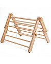 Ette Tete Nuovo Triangolo Pikler Mopitri Modificabile in Legno, Natural - Il gioco sicuro per piccoli scalatori! Giochi Montessoriani