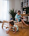 Ette Tete Nuovo Triangolo Pikler Mopitri Modificabile in Legno, Natural - Il gioco sicuro per piccoli scalatori! Giochi Montessoriani