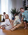 Ette Tete Nuovo Triangolo Pikler Mopitri Modificabile in Legno, Natural - Il gioco sicuro per piccoli scalatori! Giochi Montessoriani