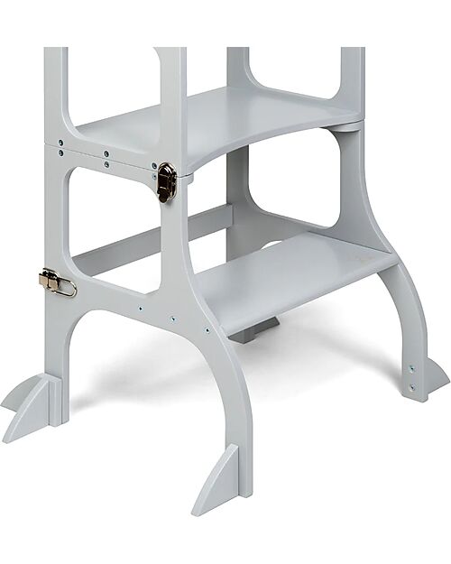 Ette Tete Piedini di Supporto Extra - Grigio Chiaro - Per Torre Montessoriana Step'n'Sit o Step Up Torri Montessoriane_