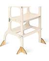 Ette Tete Piedini di Supporto Extra - Natural - Per Torre Montessoriana Step'n'Sit o Step Up Torri Montessoriane_