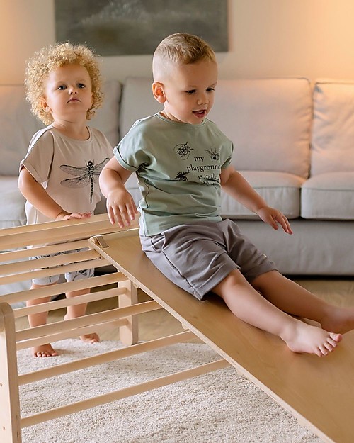 Ette Tete Rampa Scorrevole/Arrampicata - Compatibile con Tutti i Prodotti Ette Tete Giochi Montessoriani