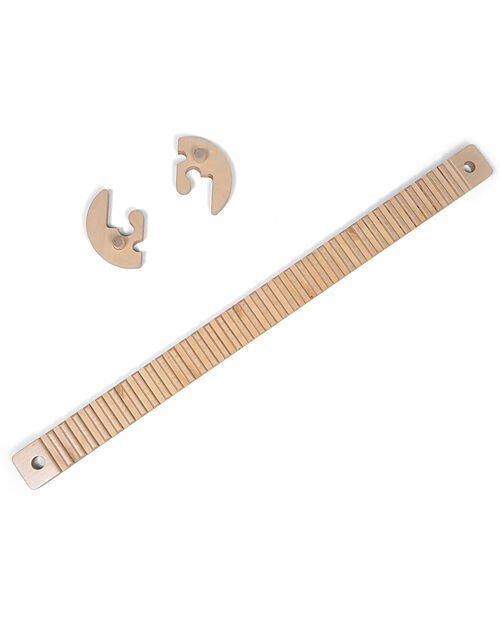 Ette Tete Trave di Equilibrio TipiToo SOLO in Legno - Naturale - con Linee - Perfetto per i Bambini che Iniziano a Stare in Piedi Giochi Montessoriani