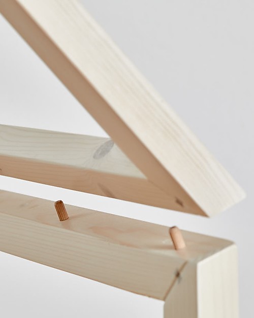 Ettomio Estensione per Lettino Montessoriano Casetta "'etto-one" - 120x200 cm - Trasforma il lettino in un letto da una piazza e mezza Letti Montessoriani