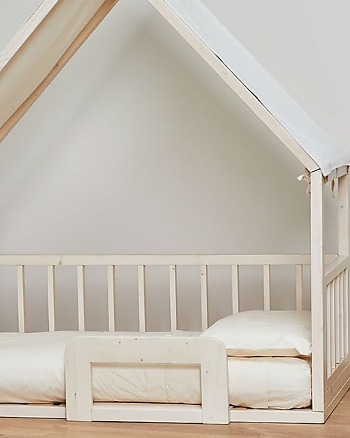 Ettomio Spondina di Protezione 2in1 "così-no-cado" per Lettino Montessoriano Ettomio Letti Montessoriani