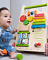EverEarth Carrello Primi Passi - Per Imparare a Camminare  - Legno Certificato FSC! Carrello Primi Passi
