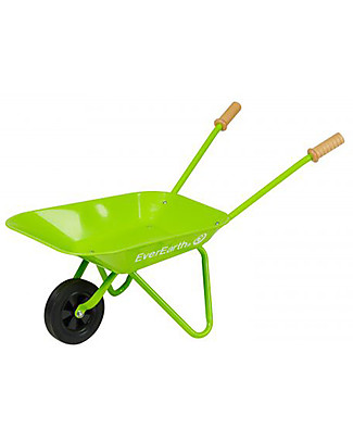 EverEarth Carriola da Giardino - Verde - Legno Certificato Giochi da Giardinaggio